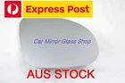 RIGHT DRIVER SIDE VW JETTA 02/2006-07/2011 MIRROR GLASS WITH HEATED BACK PLATE