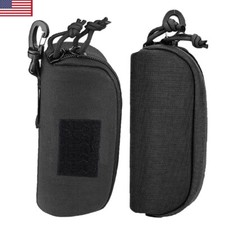 Tactical Molle Glasses Case Sunglasses Pouch Eyeglass Shockproof Protective Box