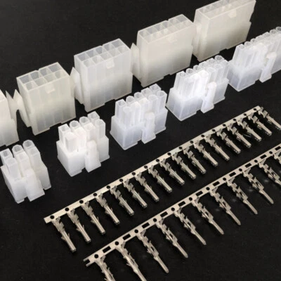 Molex 2 To 24 Pin Way 4.2mm Multi Plug Connector Sets Male + Female + Terminal