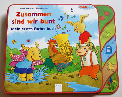 Kiddilight Arena Mein erstes Farbenbuch -  Zusammen sind wir bunt Kinderbuch