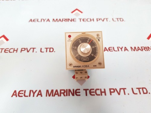 OMRON H3BA-305 Timer Module 0-10 Sec 24VAC 0-10 sec 5A 250VAC - Picture 1 of 6