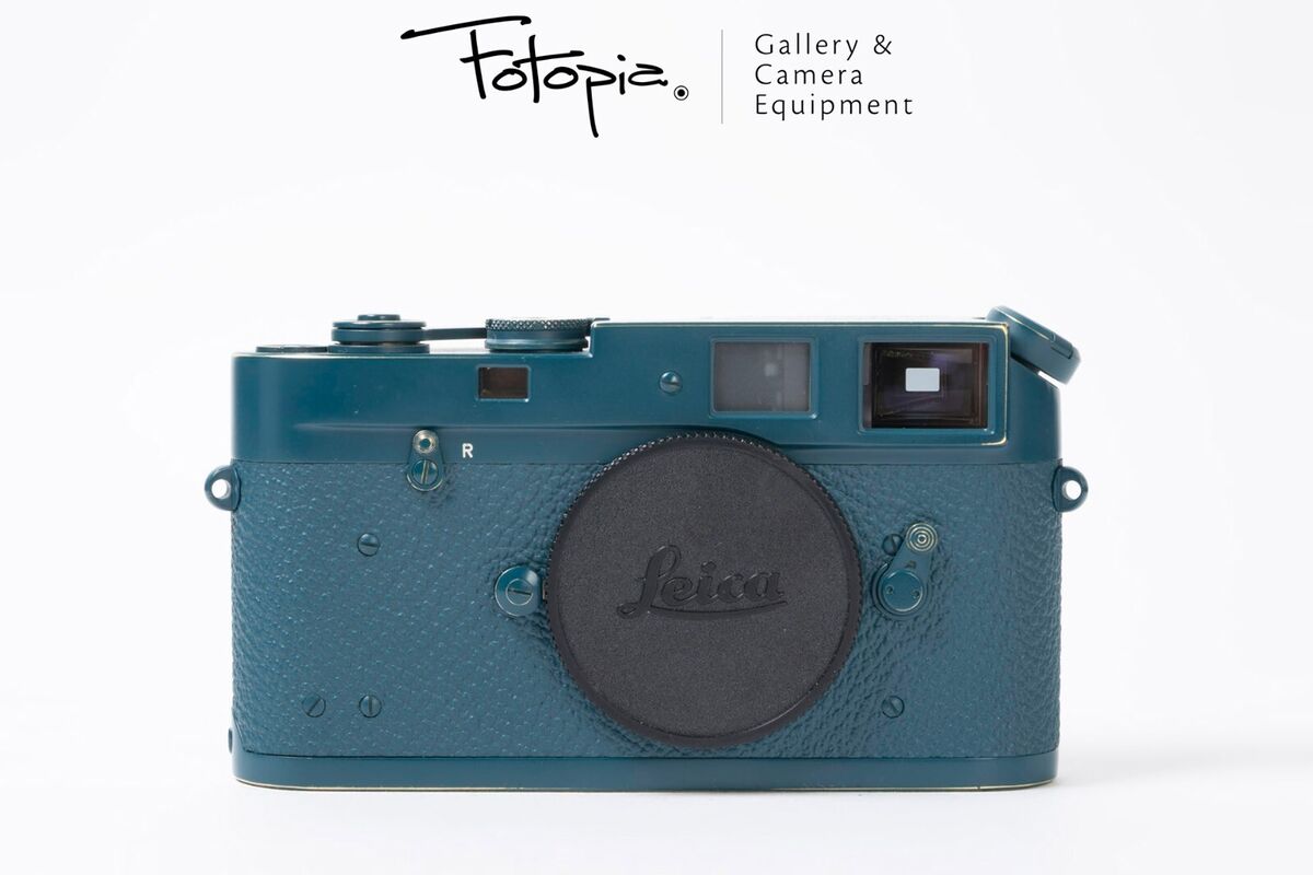 Leica M4 - Mod. MDa / Kanto Repaint (Blue grey hard used Leica M4 - Mod. MDa / Kanto Repaint (Blue grey hard used