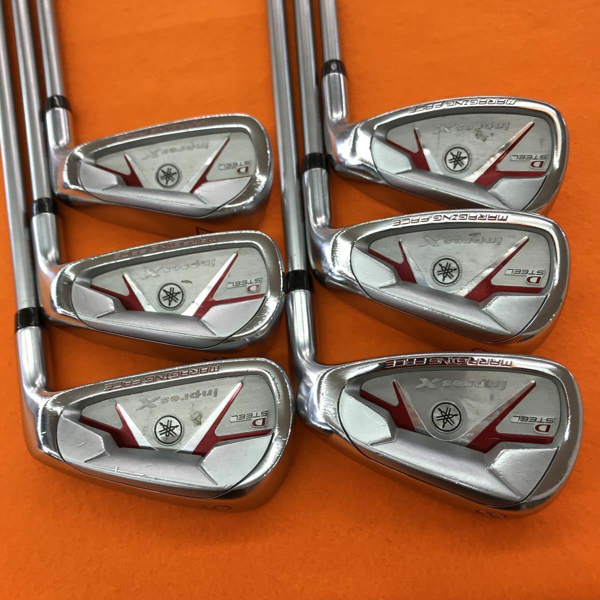 Golf Iron Set Yamaha inpres X D Steel 2010 Roddio Pentacross I-8 (SR) 6pcs  5-P