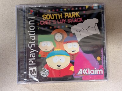 South Park: Chef's Luv Shack (Sony PlayStation 1, 1999) Sealed Black Label
