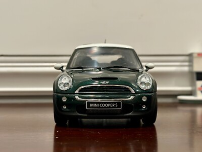 Kyosho Mini Cooper S Green 1/18 Scale Diecast Model Car | Read