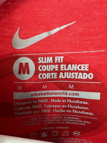 Nike Georgia Bulldogs How Bout Them Dogs Slim Fit T-Shirt Women's Medium Red - Picture 3 of 4