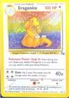 Pokémon TCG Dragonite Fossil 4/62 Holo Unlimited Rare VG