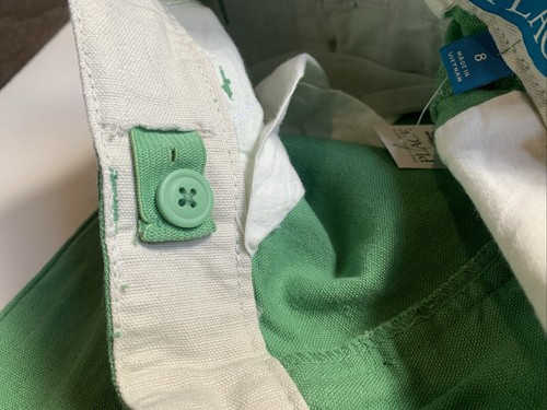 Childrens Place Boys Linen Pants Size 8 Adjustable Waist Pockets Size 8 NEW - Picture 4 of 5