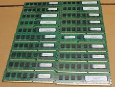 AddOn B4U37AA-AA 8GB DDR3-16000MhZ UNBUFFERED DUAL RANK UDIMM - Lot of (20)