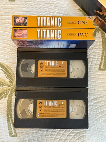 Vintage Used VHS 1998 TITANIC 1997 Widescreen THX Kate Winslet Leonardo DiCaprio - Picture 7 of 7