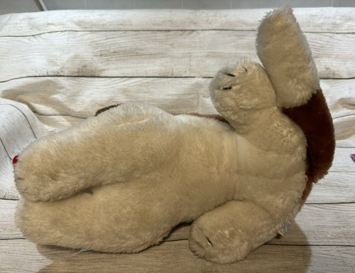 R DAKIN & CO Vintage 1977 Stofftier CHALET ST BERNARD Hund Plüsch 14 Zoll Tub1 - Bild 5 von 6