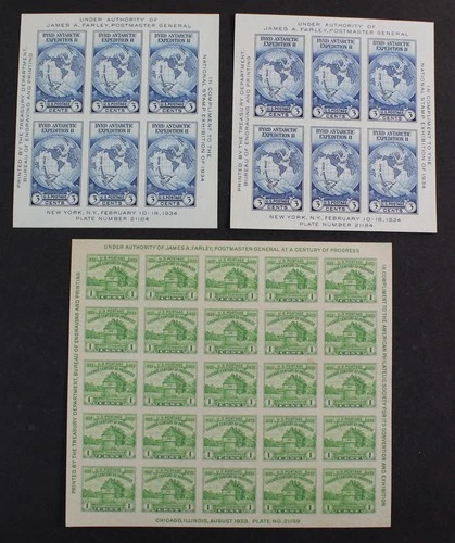 CKStamps: US Stamps Collection Scott#730 735 Unused NH NGAI