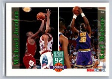 1992-93 Hoops Michael Jordan / Karl Malone #320