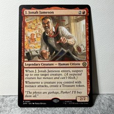 J. JONAH JAMESON MARVEL'S SPIDER-MAN MAGIC: THE GATHERING 81 RARE LP