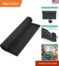Black EVA Foam Roll 2mm Thick - Perfect for Cosplay and Crafts