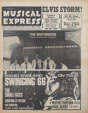 NME 22 JULY 1966 . SMALL FACES UK TOUR FRONT COVER . JOHN LENNON MICK JAGGER