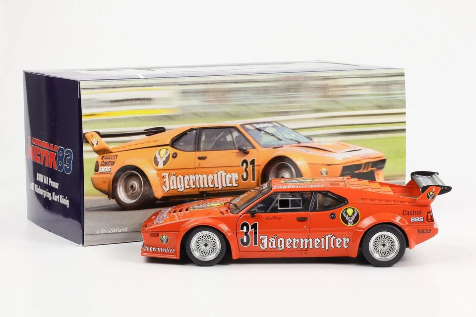 BMW M1 Procar Jägermeister #31 DRT Nürburgring 1982 König 1:18 Werk83 - Bild 3 von 4