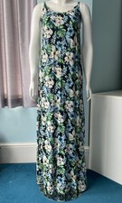 NEW LOOK Multicoloured Floral 100% Viscose Ladies’ Maxi Dress Size 6
