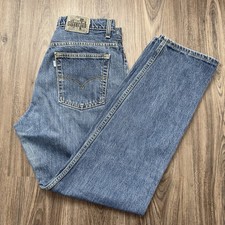 Vintage Levi's SilverTab Jeans Medium 13/14 Blue Guy's Fit Straight Denim