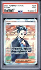 2025 Pokemon GERMAN Paradox Rift PAR Aoki-Larry Ultra Rare 235/182 PSA 9 MINT