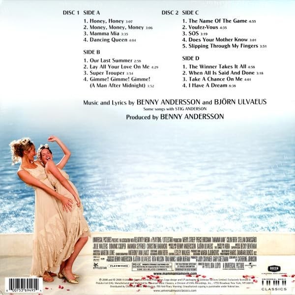 Various Artists – Mamma Mia! 2 LP 12