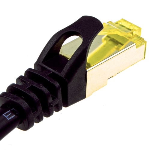 CAT7 Ethernet RJ45 Cable 10Gig F/FTP Shielded Network High Speed Lead Gold Lot - Afbeelding 8 van 21