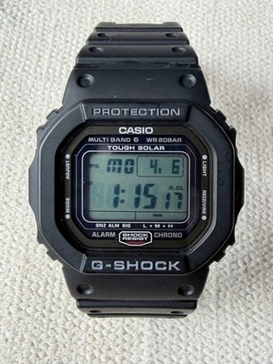 時計 CASIO GW-5000 3159 Casio G-Shock GW-5000 3159 Resin Digital Watch Box Used Good