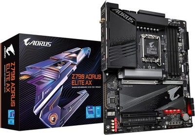 Z790 AORUS Elite AX LGA 1700 ATX Motherboard, Support Intel Core 14th/13th/12...