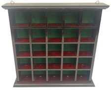Golf Ball Display Case 25 Wall Hanging Shelf Shadow Box 15" x 15" x 3" Quality