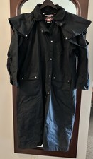 The Australian Outback Collection Unisex Long Oilskin Drover Cowboy Rain Duster