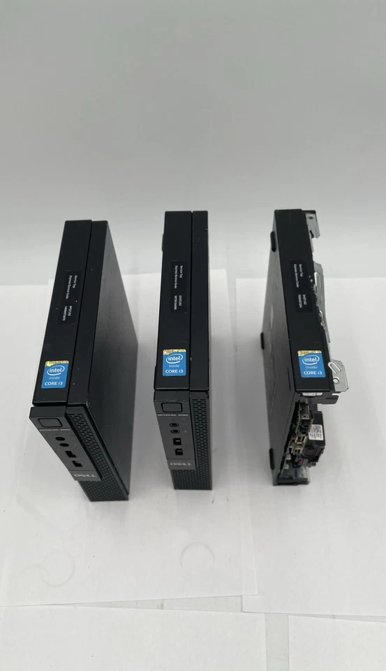Micro PC Dell OptiPlex 3020M para piezas o reparación sin HDD RAM lote de 3 Foto 3 de 4