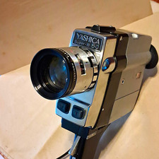 Yashica Super-8 50 Super 8 Non Reflex Movie Film Camera, Silver