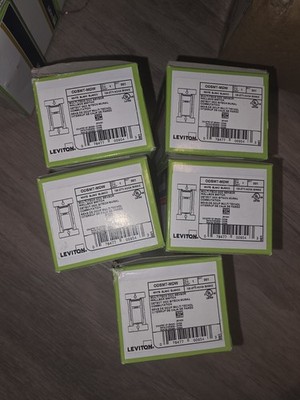 **5PCS**LEVITON (ODSMT-MDW) 15A Multi-tech Switch Wallbox Occupancy Sensor White