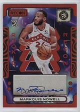 2023 Panini Recon Rookie Signatures Red 34/99 Markquis Nowell #RRS-NWL Auto 1js1
