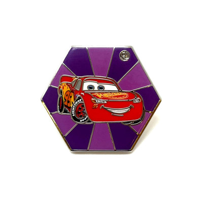 2026 WDW Hidden Disney Mickey Wave A Film Anniversary Cars Lightning McQueen Pin