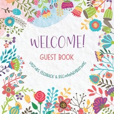 Welcome Guest Book Visitors Feedback & Recommendations: Book, Visitors...