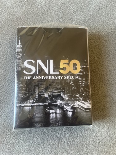 SNL 50th Anniversary Special Limited Edition Playing Cards NEW Sealed - Picture 1 of 6
