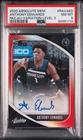 2020 ABSOLUTE MEMORABILIA ROOKIE AUTO #RAVAED ANTHONY EDWARDS RC 3/10 PSA 8 AUTO