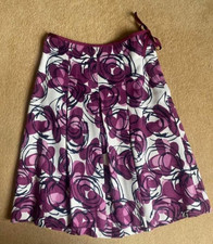Womens skirt size 8 Mango fully lined skirt with cute bow y2k spring summer