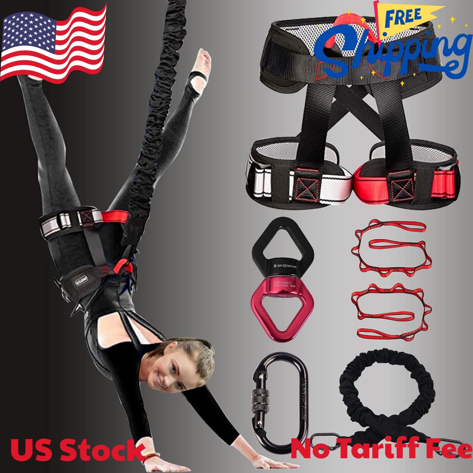 Heavy Bungee Resistance Band Set Gravity Yoga Bungee Cord Re