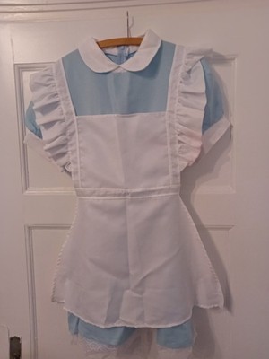 Alice im Wunderland Kostüm Kleid und Schürze Gr. 40/42 Halloween