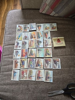 Wills History of Britain s Railways Cards Full Set +2 Variants in Tom Thumb Box