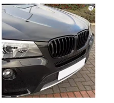 Magickit Black Single Slat Grill BMW X3 X4 F25 F26 2011-2014 Kidney