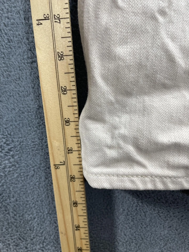 Pantalones de mezclilla marca sin marca para hombre 30 ribete semilla crudo botón cónico mosca UB297 Foto 4 de 4