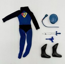 Vintage CAPTAIN ACTION BASIC ORIGINAL Costume Outfit 1 COMPLETE IDEAL 1966