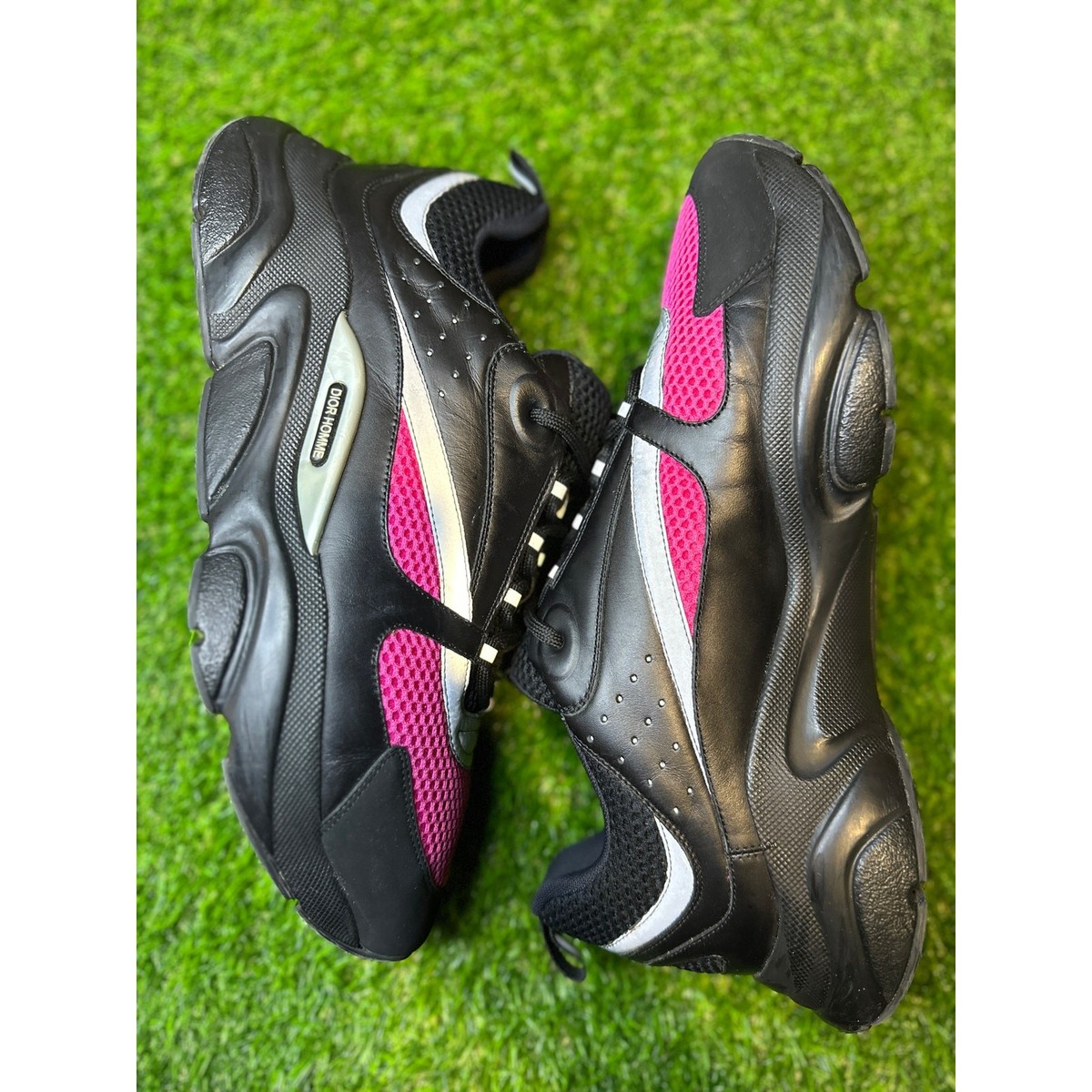 Dior Homme B22 Pink/Black Sneakers | Size 47EU | eBay