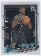 2023-24 Donruss Optic Rated Rookie * Dariq Whitehead Rookie Brooklyn Nets #230