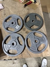 10lb X 4 Grip Plates 1 Standard Weight Plates 40lb Total