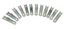 QTY 12 PENCO Steel Shelf Support Clips / Brackets Commercial Metal Shelf 12 New
