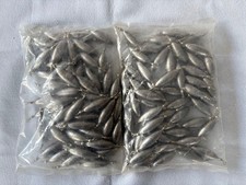 Fishing Weights with Barrels No. 15, 100 pcs, Unused, Long-term Storage